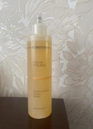 Зволожувальний гель для вмивання christina forever young moisturizing facial wash, 300 мл