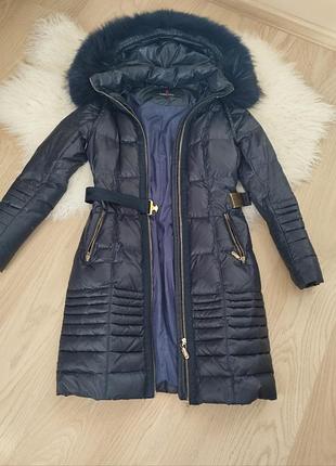 Зимова пухова куртка 36 розмір