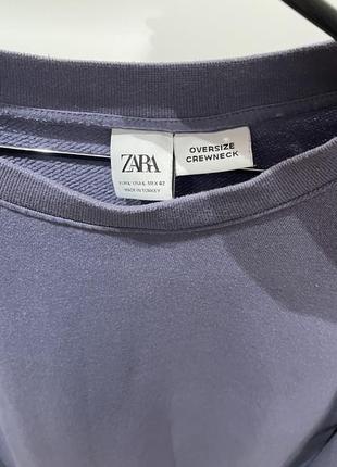 Оверсайз свитшот zara4 фото