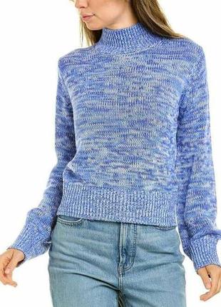 Базовий блакитний светр джемпер