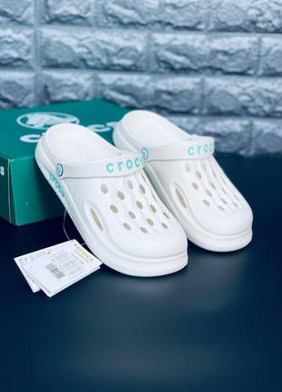 !!новинка!! крокси crocs пена белые шлепанцы крокс 36-46