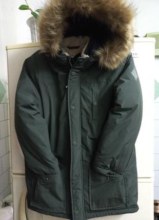 Курточка осень-зима мал.10лет 140 см outdoor вьетнам7 фото