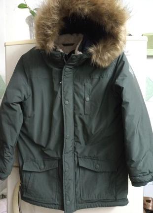 Курточка осень-зима мал.10лет 140 см outdoor вьетнам3 фото