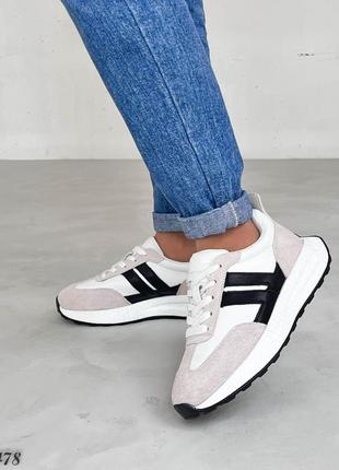 Жіночі шкіряні кросівки для спортзалу, жіночі шкіряні кросівки для бігу,