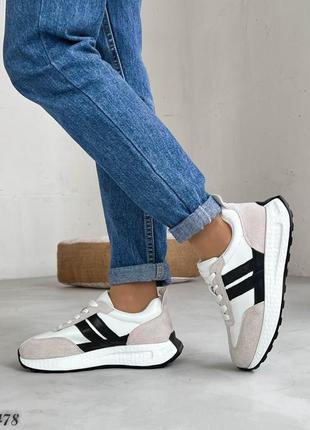 Жіночі шкіряні кросівки для спортзалу, жіночі шкіряні кросівки для бігу,