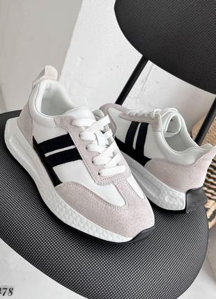 Жіночі шкіряні кросівки для спортзалу, жіночі шкіряні кросівки для бігу,