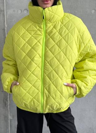 Стеганная куртка это правильный выбор для осенне-зимнего сезона, позволяя себе немного сумасшествие.