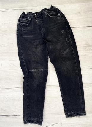 Стильные джинсы свободного кроя, мом джинс, бойфренд6 фото