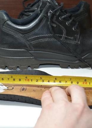 Ecco rugger track gtx 41р ботинки туфли кожаные оригинал3 фото