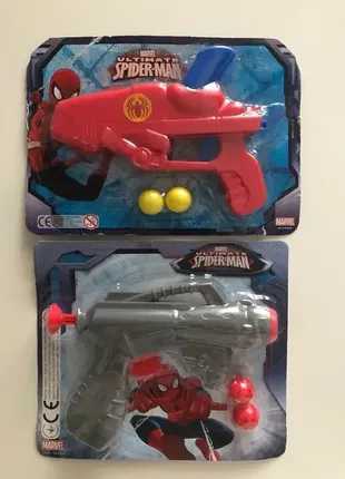 Новые пистолеты spider man с шариками