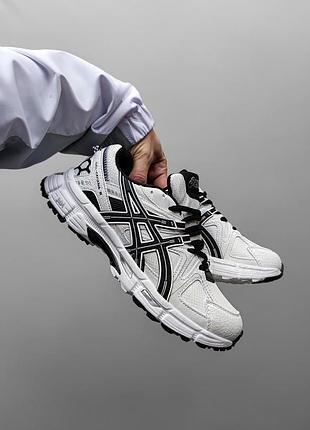 Демисезон мужские asics gel kahana 8 white/black1 фото