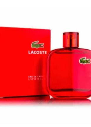 Мужская туалетная вода lacoste l. 12.12. red for men (лакост л. 12.12 ред фо мен)