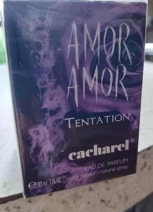 Cacharel amor amor tentation,большая редкость.снят с производства