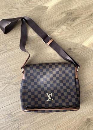 Чоловіча сумка через плече louis vuitton