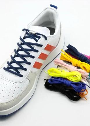Эластичные шнурки шнуровки с замочками закрутками фиксаторами1 фото
