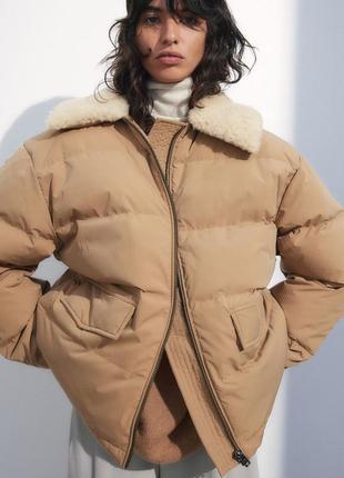 Куртка-пуховик h&m из коллекции premium selection