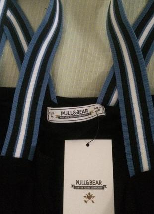 Майка чорна pull&bear3 фото