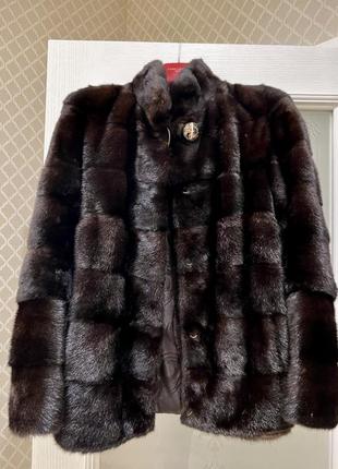 Терміновий продаж 🔥 шикарний норковий кожушок /полушубок авто леді