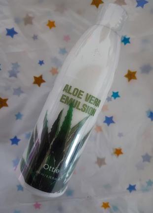 Ottie aloe vera emulsion заспокоююча емульсія з трьома видами алое, 200 мл