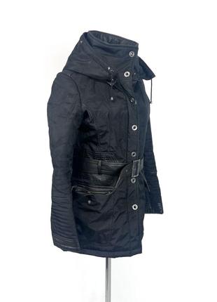 Куртка фірмова al piro exclusive, тепла з шкіряними вставками2 фото