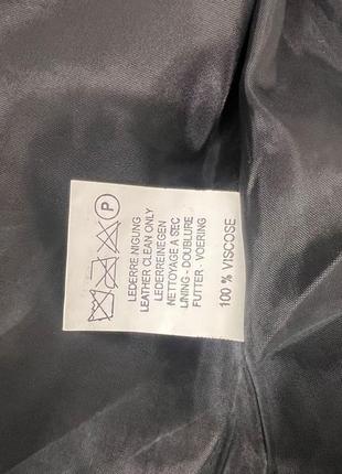 Куртка фірмова al piro exclusive, тепла з шкіряними вставками10 фото