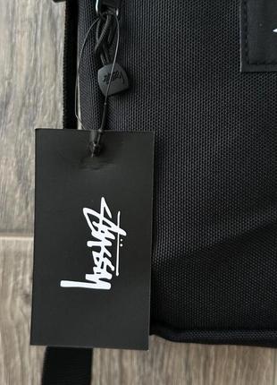 Стильные миннималистичные мессенджеры stussy, борсетка стуху, сумка через плечо черная/синяя мужская/подростковая2 фото