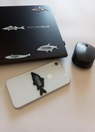 Автомобільні 3d наліпки ідеальний подарунок українським рибалкам