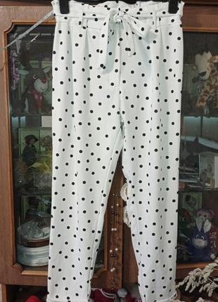 Штаны в горох uk14