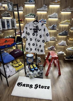 Теніска palm angels white