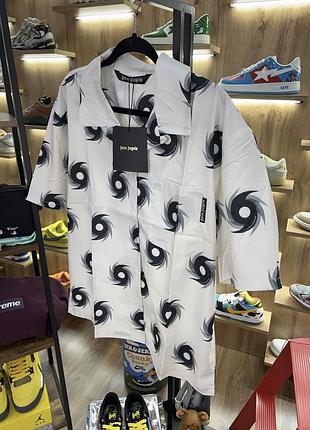 Теніска palm angels white 2
