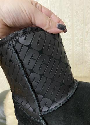 Classic short Denim ugg classic   logo. оригинал6 фото