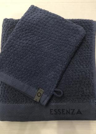 Рушник махровий+рукавичка від essenza4 фото