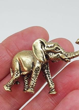 Фигурка "слоник" из латуни арт. 04462