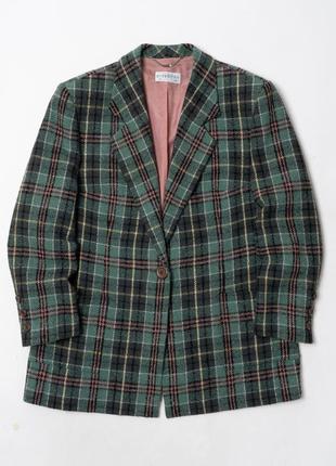 Givenchy en plus vintage tweed blazer jacket  женский пиджак