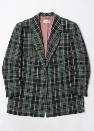 Givenchy en plus vintage tweed blazer jacket  жіночий піджак