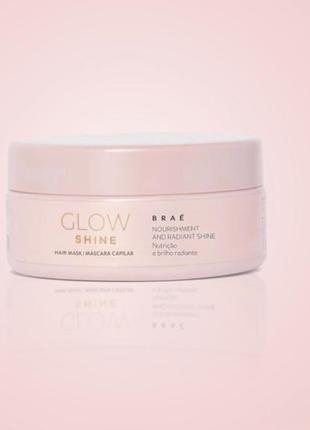 Glow shine brae маска-кондиционер для блеска волос