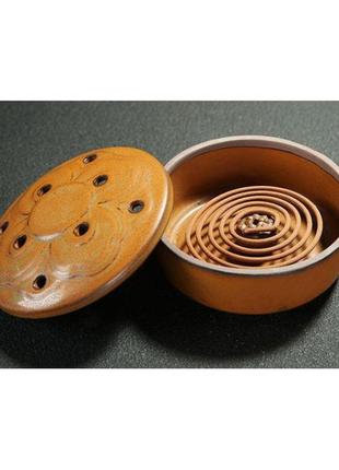 Подставка под аромапалочки керамическая лотос дзен
