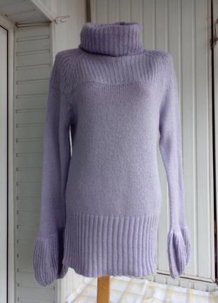 Итальянский мохеровый свитер под горло2 фото