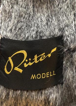 Стильне сіре пальто (впевнене, що альпака), бренд ruter, розмір 42, укр 48-504 фото
