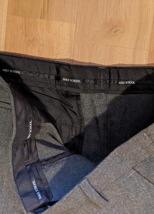 Классические брюки брюки серые3 фото