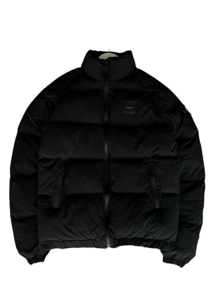 Мужская зимняя куртка stone island w black.1 фото