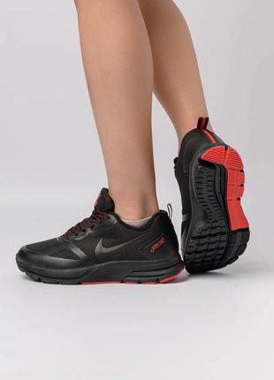 Водонепроницаемые термо кроссовки nike flykit racer w gore-tex, флис