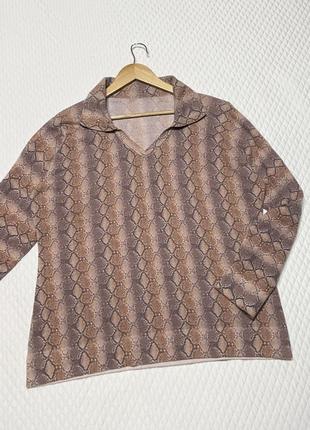 Красивый теплый свитерик в составе с шерстью от европейского бренда 🌷 размер 52-54 💥2 фото