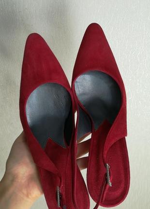 Итальянские туфли из натуральной кожи бренда hobbs 26см по стельке1 фото