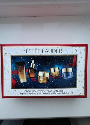 Набор  estee lauder glow non-stop skincare gift set2 фото