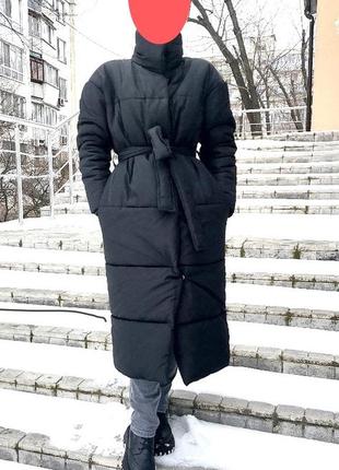 Зимове пальто пуховик2 фото