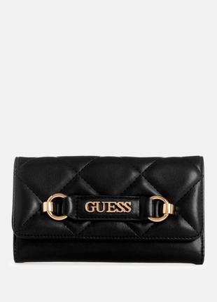 Кошелек женский guess, цвет черный😍 клатч оригинал