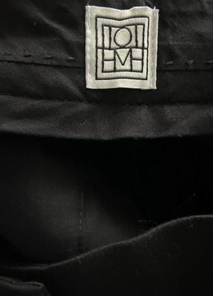Класичні брюки з вовни преміум бренду toteme5 фото