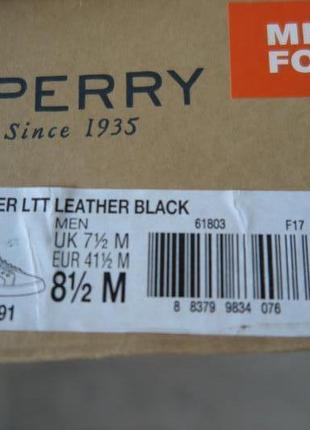 Кеды sperry cutter ltt leather оригинал 41,5р 44,5р ( sts1669 )4 фото