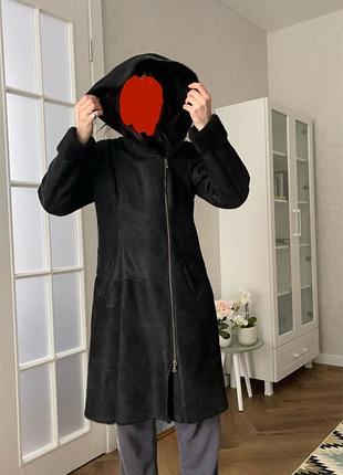 Дубленка длинная